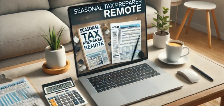 Seasonal Tax Preparer Remote